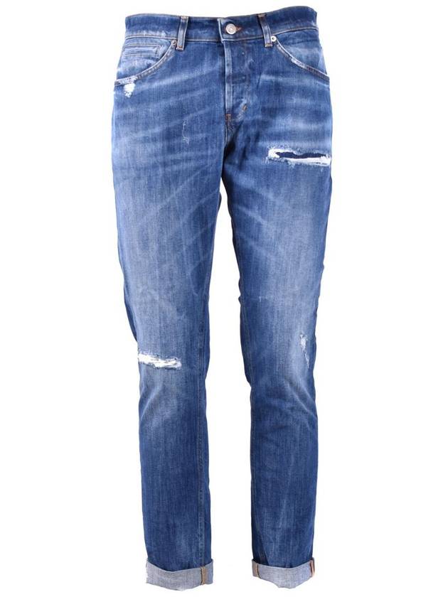 Denim Straight Pants UP232 DS0107U GF9 DU800 BLUE - DONDUP - BALAAN 2