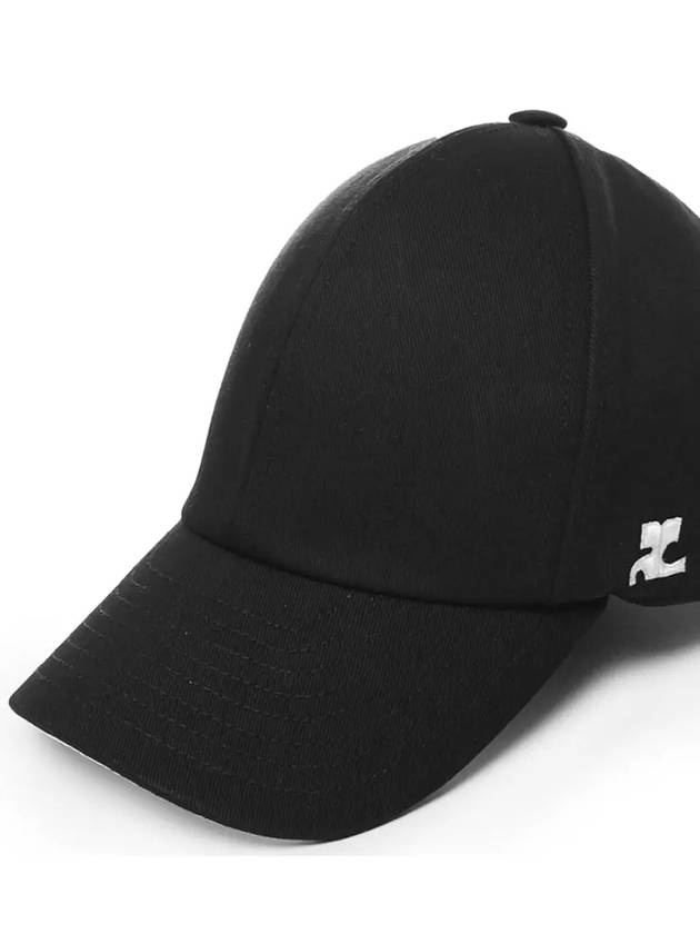 Signature AC Cotton Ball Cap Black - COURREGES - BALAAN 5