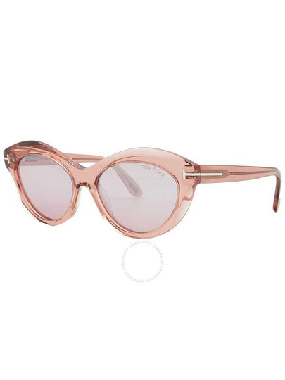 Tom Ford Toni Violet Gradient Mirror Cat Eye Ladies Sunglasses FT1111 72Z 55 - TOM FORD - BALAAN 2