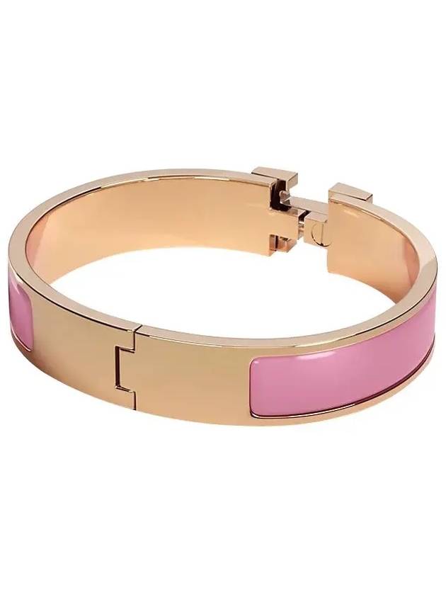 Clic H Bracelet Rose Gold - HERMES - BALAAN 3