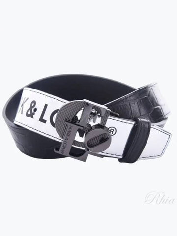 Stoney Combi Golf Belt Accessories MLF 3A FB03 Black - MARK & LONA - BALAAN 1