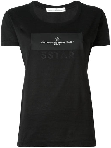 Superstar Round T-Shirt Black G28WP811 A3 - GOLDEN GOOSE - BALAAN 1