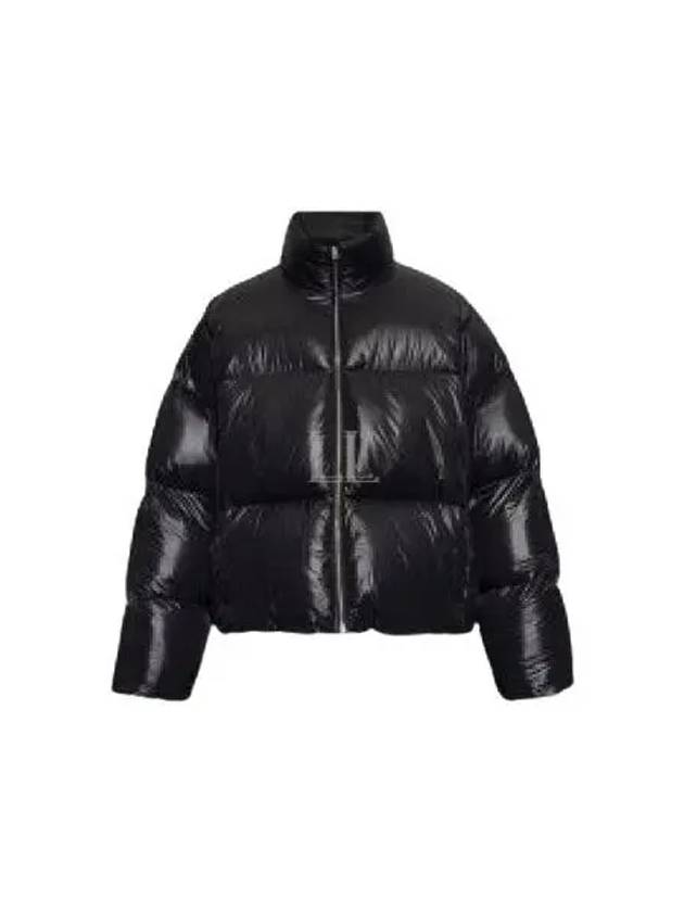 Zip Up Padding Black - JIL SANDER - BALAAN 2