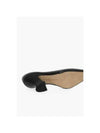 Almond Lambskin Pumps Black - BOTTEGA VENETA - BALAAN 6