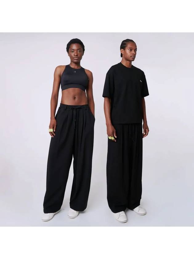 AU42PT07 Classic wide pants black - ATHPLATFORM - BALAAN 9