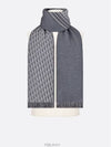 Oblique Wool Muffler Grey - DIOR - BALAAN 4