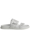 Extra Leather Sandals Blanc - HERMES - BALAAN 1