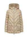 Women's Argenno Short Down Padding Beige - MONCLER - BALAAN 2