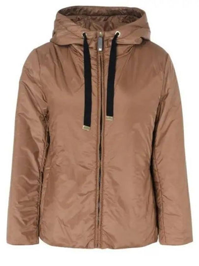 Greenh Water Repellent Hooded Padding Brown - MAX MARA - BALAAN 2