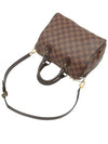 Damier Eben Canvas Speedy Bandouli re 25 2WAY - LOUIS VUITTON - BALAAN 5