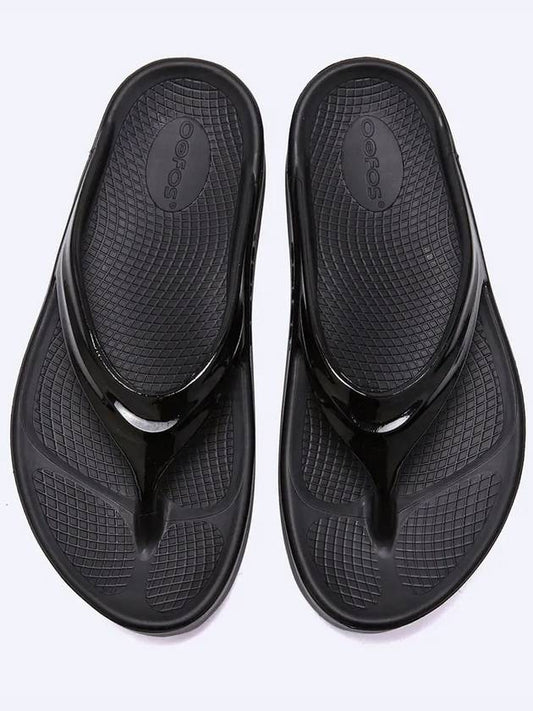 Women s Ulalala Umega Flip Flops Black - OOFOS - BALAAN 2