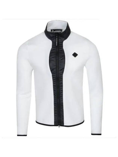 Grouse Mid Layer Zip-Up Jacket White - J.LINDEBERG - BALAAN 2