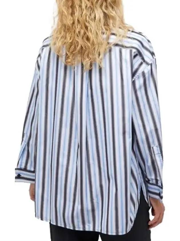 Pinstripe pattern overfit shirt CAMA0348MQ - MARNI - BALAAN 4