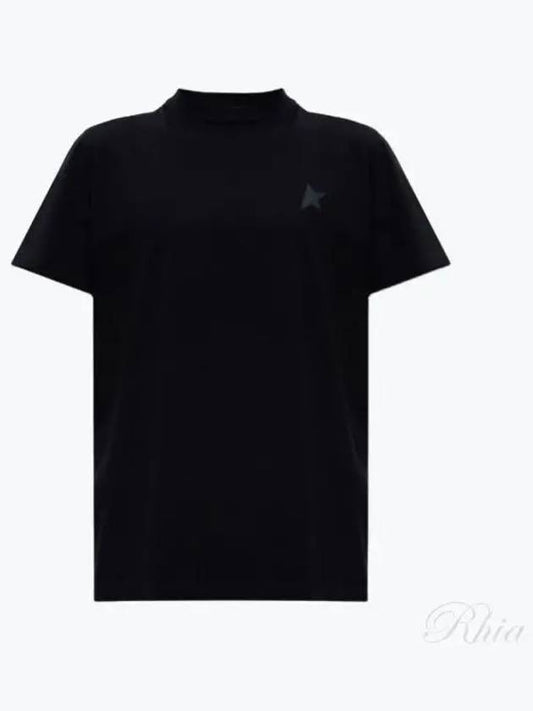 Black Star Collection Short Sleeve T-Shirt Black - GOLDEN GOOSE - BALAAN 2