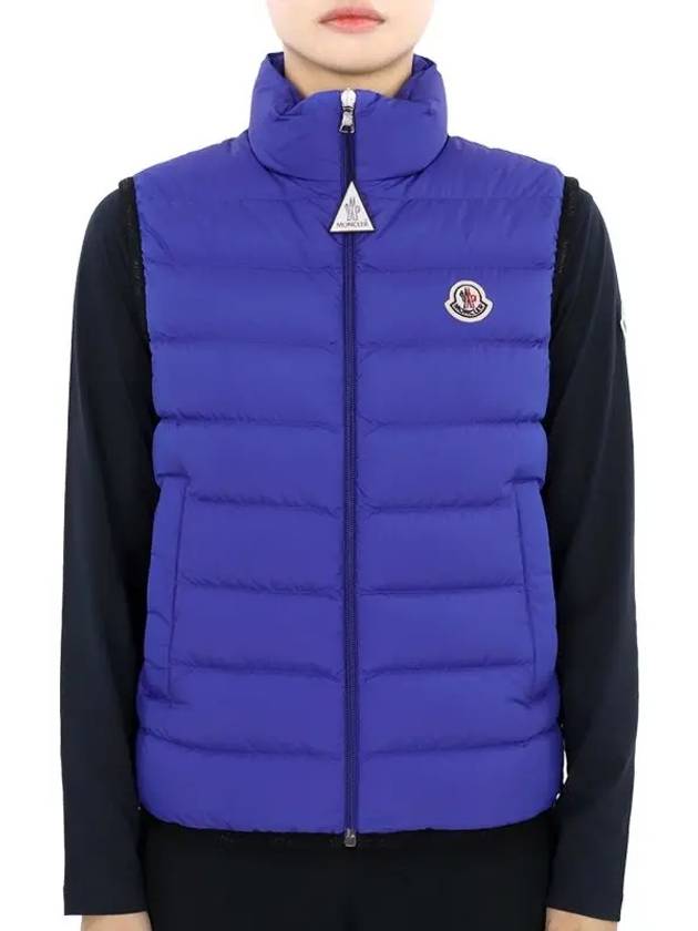 Kids CONTRIN down padded vest blue 1A00105 54A81 734 12 14A adult wearable - MONCLER - BALAAN 2