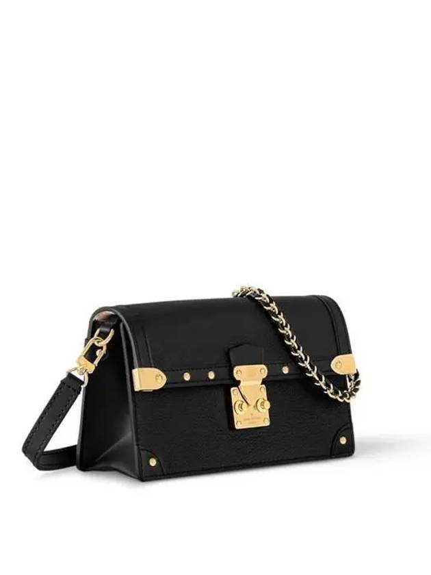 Trunk Chain Wallet Shoulder Bag Black - LOUIS VUITTON - BALAAN 3