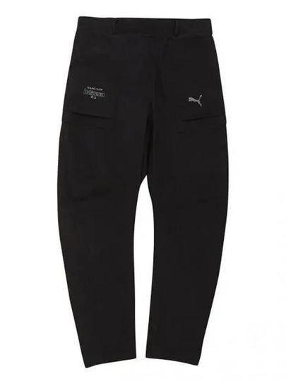 Logo Track Pants Black - PUMA - BALAAN 2