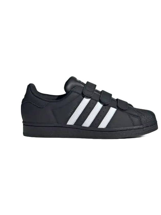 Superstar Low-Top Sneakers Core Black - ADIDAS - BALAAN 1