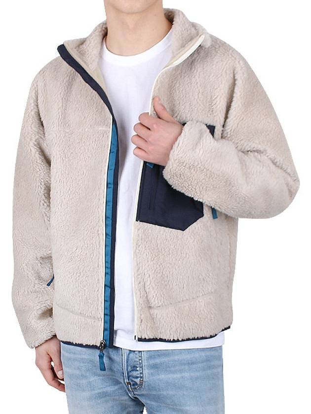 Classic Retro X Fleece Zip-Up Jacket Beige - PATAGONIA - BALAAN 4