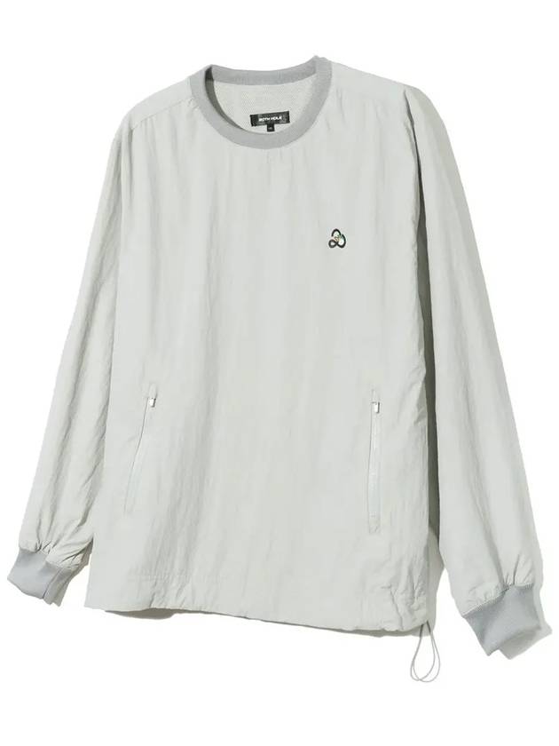 Woven string windbreaker sweatshirt EGG WHITE - 20THHOLE - BALAAN 1