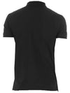 Men's Pony Slim Fit Short Sleeve Polo Shirt Black - POLO RALPH LAUREN - BALAAN 4