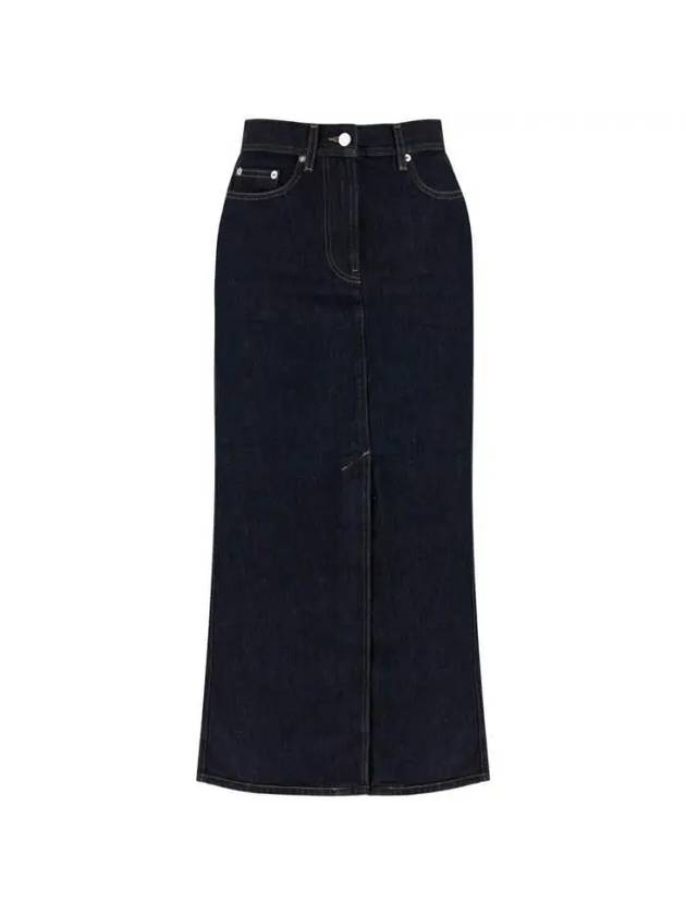 RONA Denim Skirt A0002 - LOULOU STUDIO - BALAAN 1