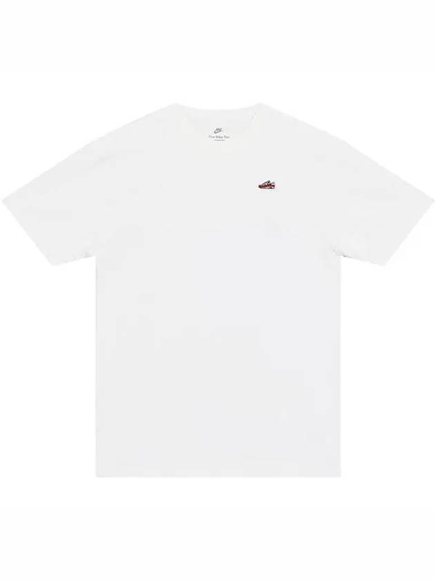 Max 90 Logo Short Sleeve T-Shirt White - NIKE - BALAAN 3