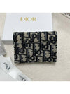 Oblique Saddle Card Wallet S5611CTZQ - DIOR - BALAAN 4