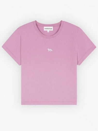 Baby Fox Patch Baby Short Sleeve T-Shirt Blossom - MAISON KITSUNE - BALAAN 2