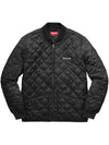 Zapata Quilted Work Jacket Black - SUPREME - BALAAN 1