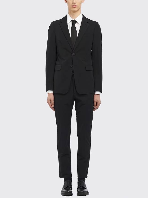 technical fabric single-breasted suit - PRADA - BALAAN 2