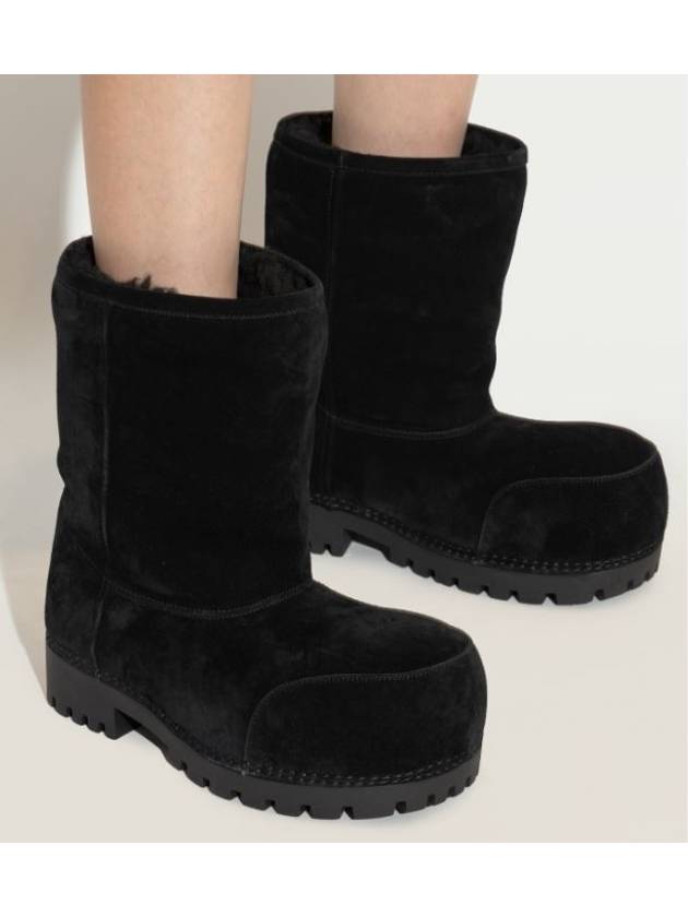 802174 WBFC1 1000 Alaska fur high boots - BALENCIAGA - BALAAN 2