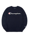 Classic graphic big logo long sleeve CH BT78 Navy - CHAMPION - BALAAN 3