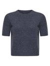 Washed Lambswool Crewneck Knit Top Grey - MAISON MARGIELA - BALAAN 1