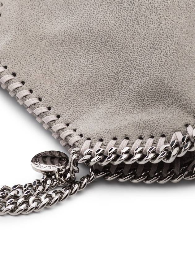 silver Falabella tiny tote bag light gray - STELLA MCCARTNEY - BALAAN 3