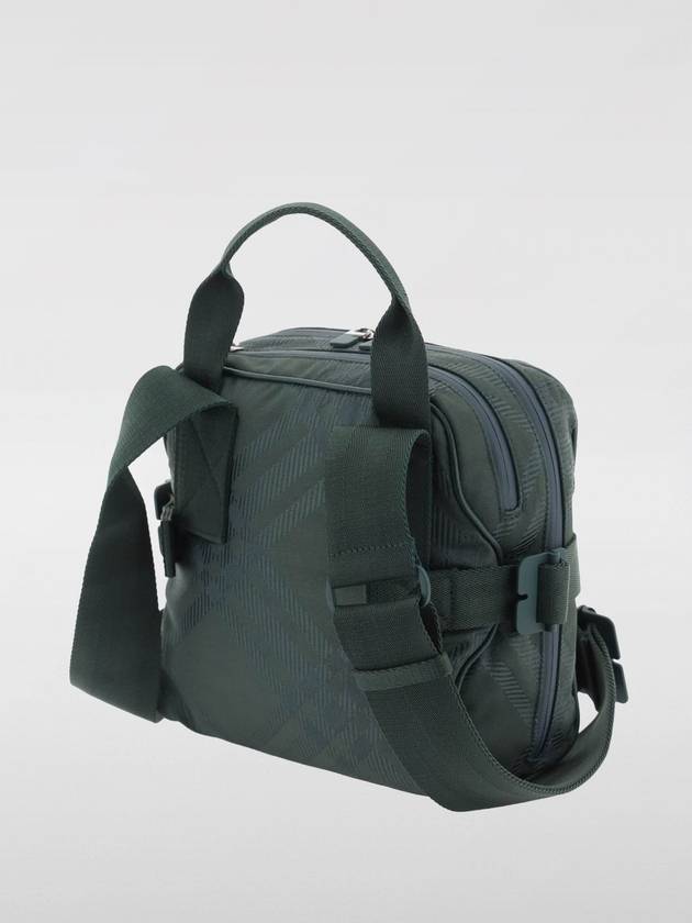 Checked Zipped Cross Bag Green - BURBERRY - BALAAN 3