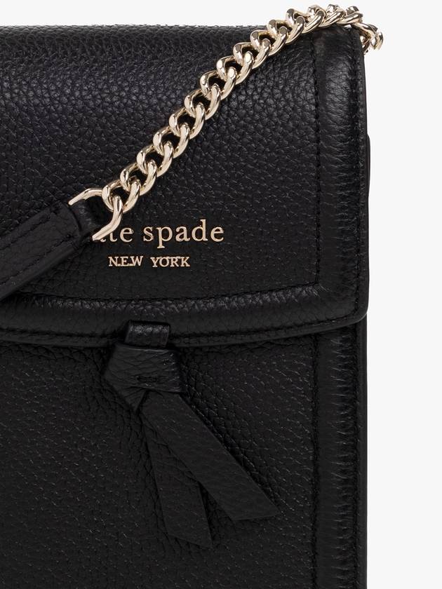 Kate Spade ‘Knott’ Phone Pouch With Strap, Women's, Black - KATE SPADE - BALAAN 6