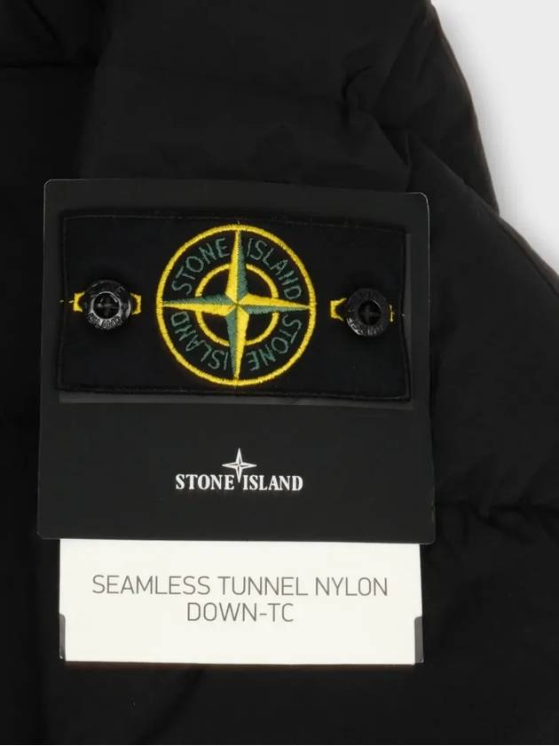 Seamless Tunnel Nylon Down TC Padding Black - STONE ISLAND - BALAAN 6