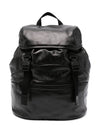 Grained Leather Backpack Black - SAINT LAURENT - BALAAN 2