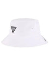 Golf Tennis Triangle Logo Bucket Hat White - AVAVE - BALAAN 3