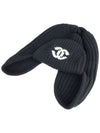 Coco Neju CC Logo Cashmere Trapper Hat AAA448 - CHANEL - BALAAN 3