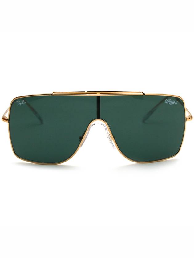 Wings II Sunglasses Green Classic Gold - RAY-BAN - BALAAN 2