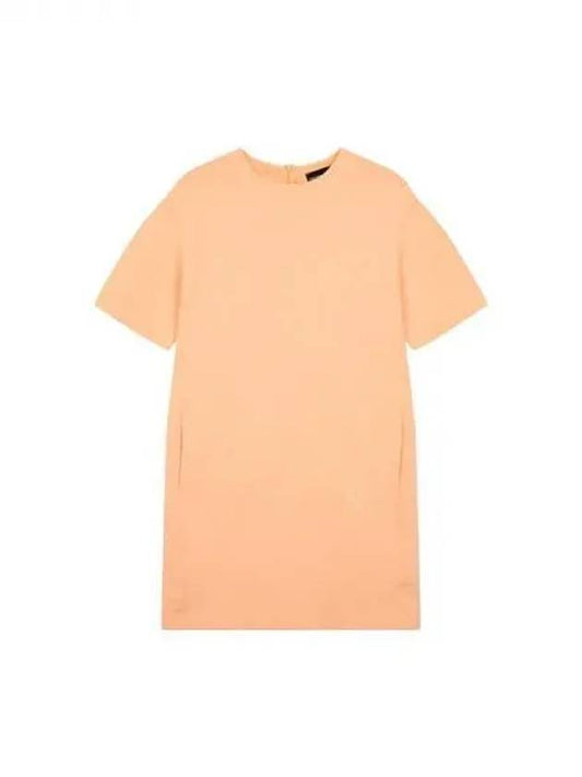 Women s Stretch Short Sleeve Dress Light Orange 271780 - EMPORIO ARMANI - BALAAN 1