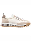 Tech Runner Low Top Sneakers Beige - THOM BROWNE - BALAAN 1