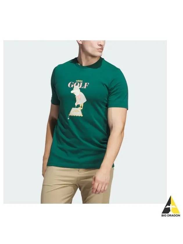 adidas GOLF Chip Greens graphic tee JG3761 - ADIDAS GOLF - BALAAN 1