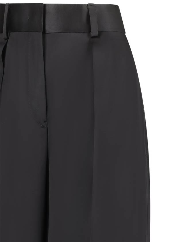 SATIN TROUSERS - JIL SANDER - BALAAN 3