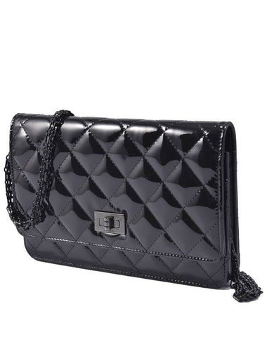 Women s new built in chip patent material WOC mini bag - CHANEL - BALAAN 1