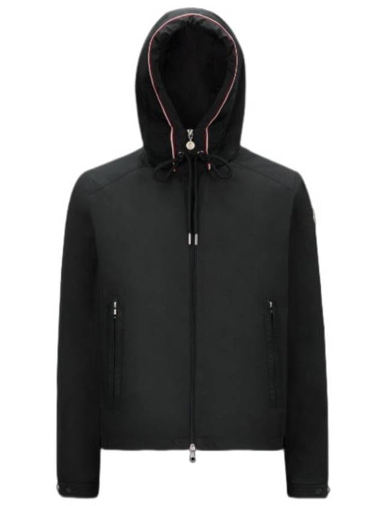 Mira Logo Windbreakers Black - MONCLER - BALAAN 1