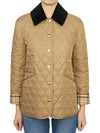 Quilted Jacket Brown - BURBERRY - BALAAN 2