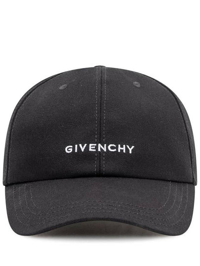 4G Logo Twill Ball Cap Black - GIVENCHY - BALAAN 2